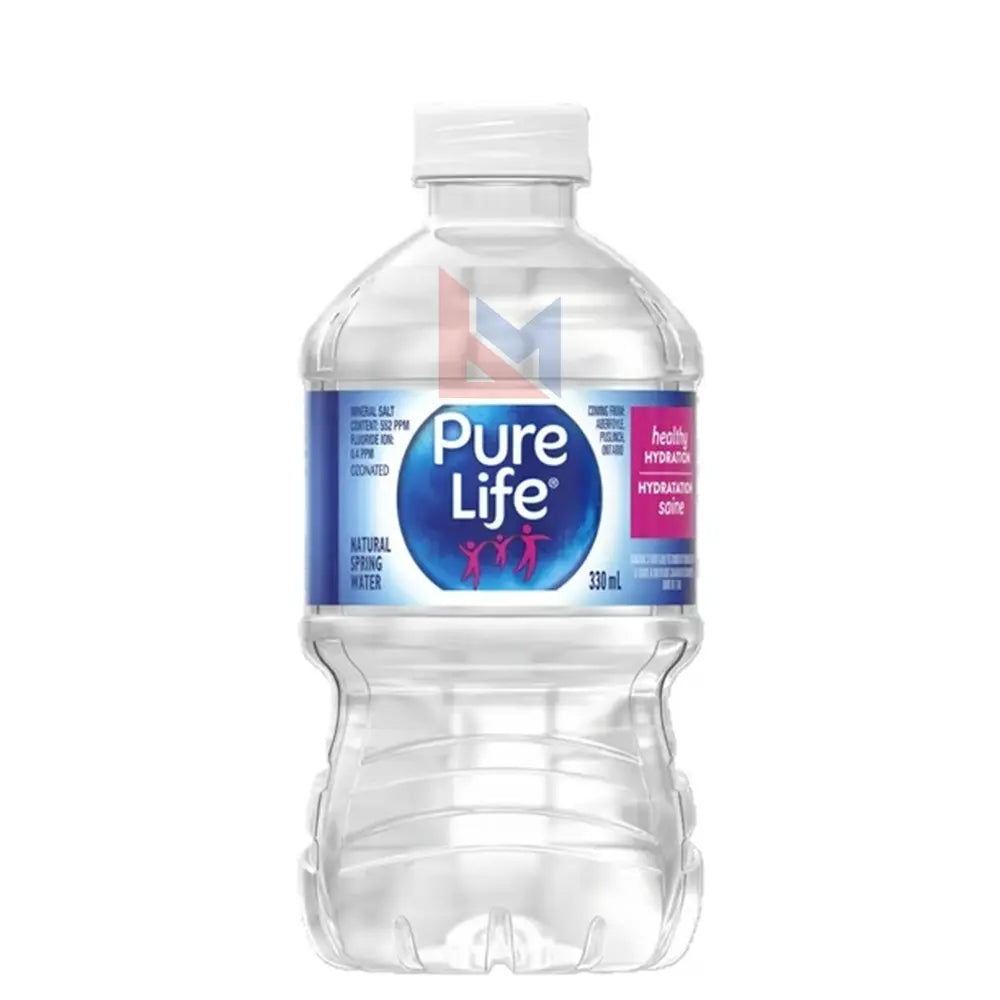 Nestle Pure Life Natural Spring Water 12 x 330 ml, Bulk Mart Supplier
