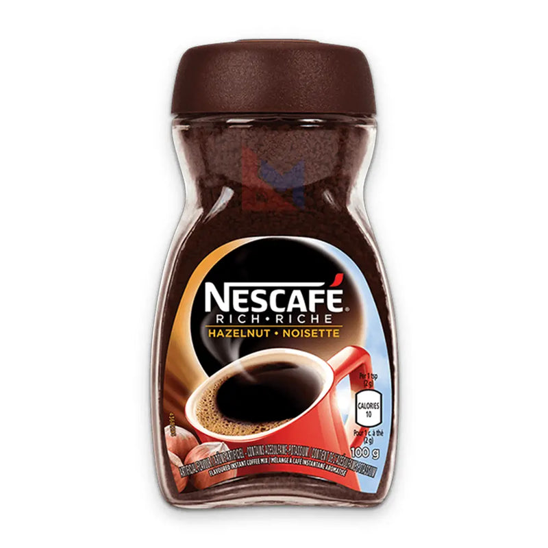 Nescafe - Rich Hazelnut Instant Coffee - 6 x 100 g