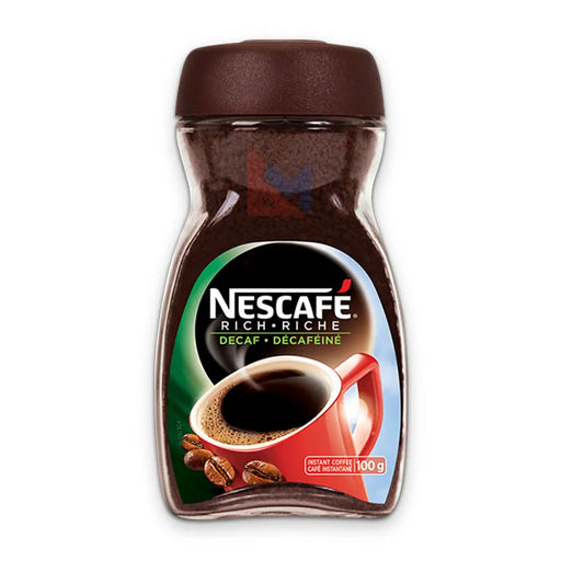 Nestle Nescafe - Rich Decaf Instant Coffee - 100 g