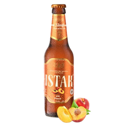 Non Alcoholic Malt Beverage Peach - 12 x 350 ml
