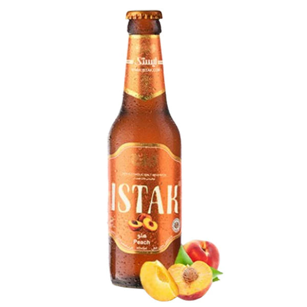 Non Alcoholic Malt Beverage Peach - 12 x 350 ml