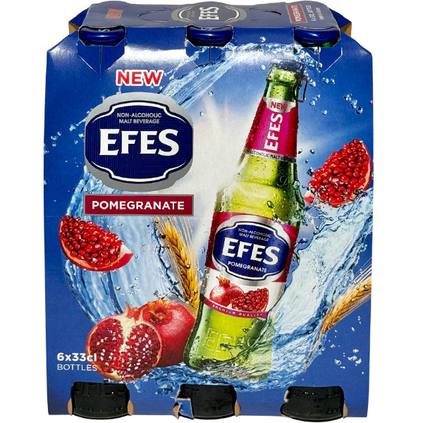 Non Alcoholic Malt Beverage Pomegranate - 6 x 330 ml