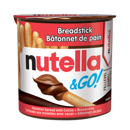 Nutella & Go Breadsticks - 12 x 52g