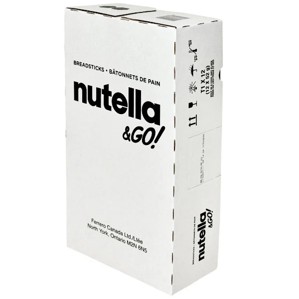 Nutella & Go Breadsticks Biscuits - 12 x 52g