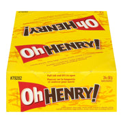 Oh Henry - Crunchy Peanut Candy Bar - 24 x 58g