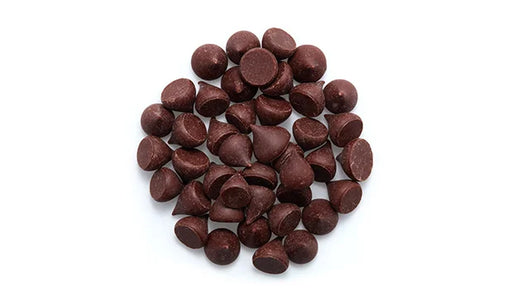 Organic 55% Dark Chocolate Mocha Chips Vegan 1000 CT Bulk - 15 Kg