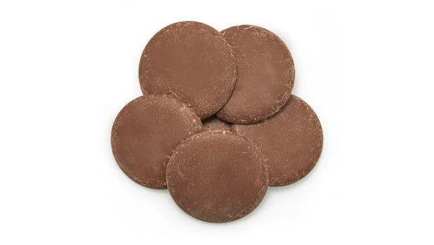 Organic 70% Dark Chocolate Wafers Vegan Bulk - 40 Lbs