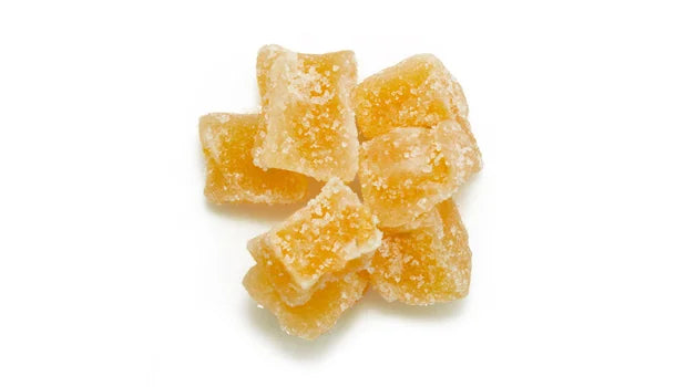 Organic Crystallized Diced Ginger, 8-16 MM - 10 Kg