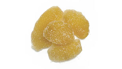 Organic Dried Crystallized Sliced Ginger - 10 Kg