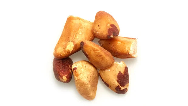 Organic Dry Roasted Brazil Nuts Bulk - 20 Lbs