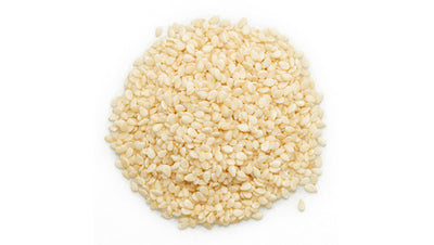 Organic Hulled Sesame Seeds - 25 Lbs