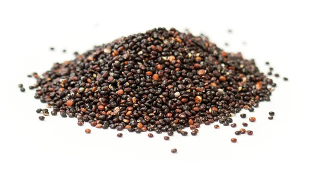 Organic Peruvian Black Quinoa - 25 Lbs