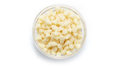 Organic White Chips, 54% Cocoa Butter Vegan Bulk - 15 Kg