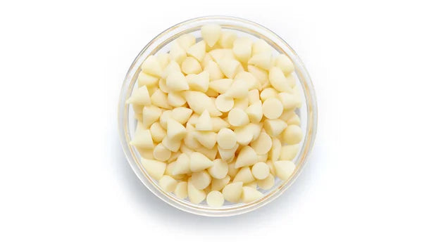 Organic White Chips, 54% Cocoa Butter Vegan Bulk - 15 Kg