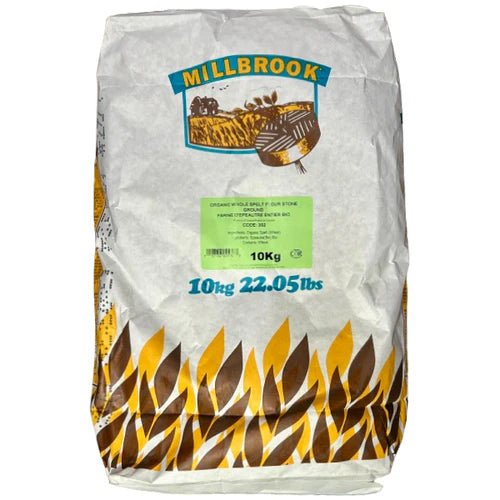 Organic Whole Spelt Flour Stone Ground