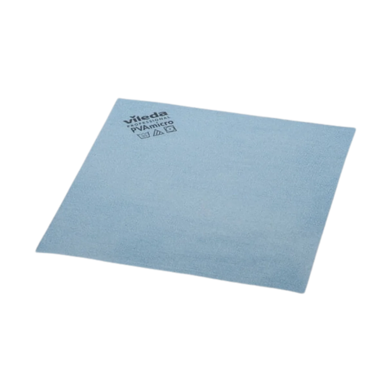 PVAmicro High Absorbent Microfiber Cloth Yellow 38 x 35cm - 5/Pack