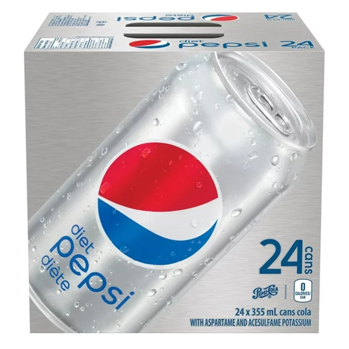 Pepsi  - Diet Soda- 24 x 355 ml