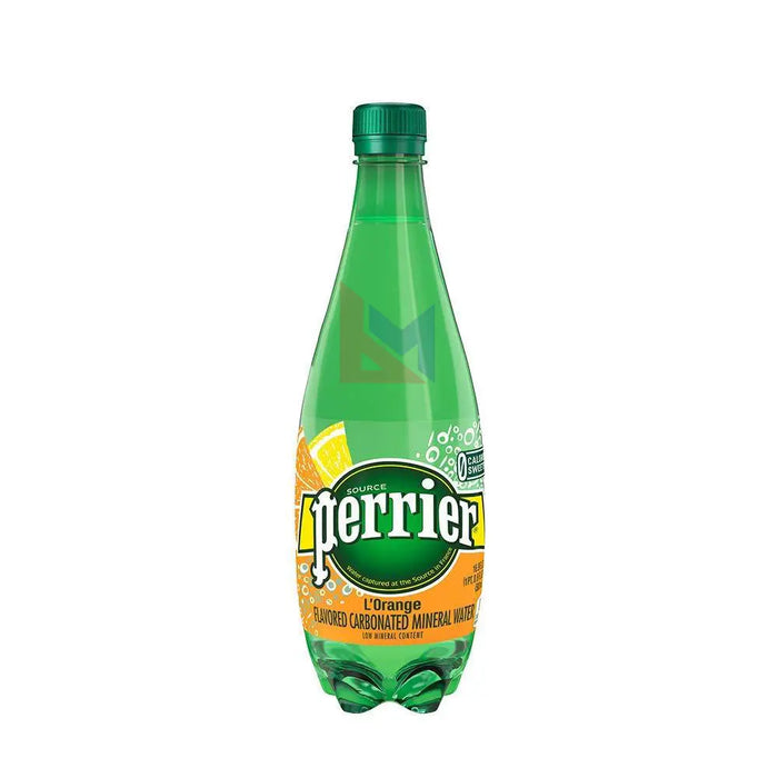 Perrier - L' Orange Sparkling Natural Mineral Water PET - 24 x 500 ml