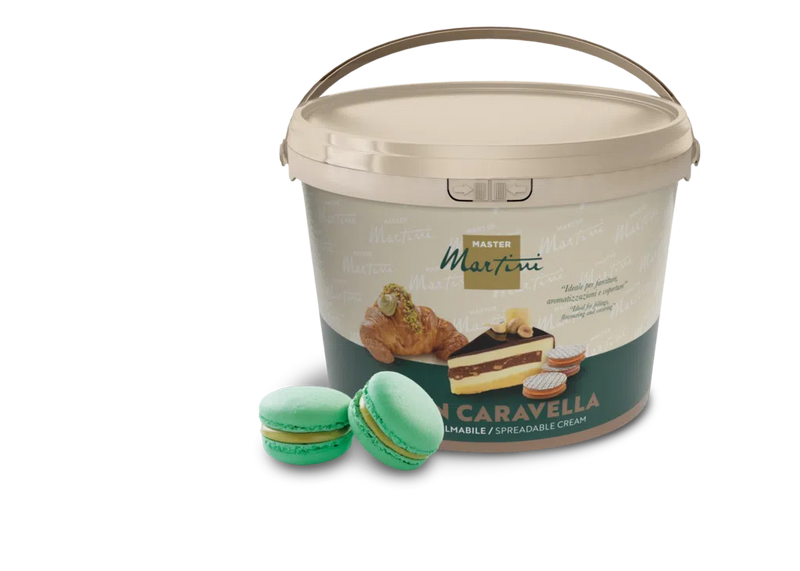Pistachio Filling Caravella Gran Pistacchio Spreadable Cream - 5 Kg