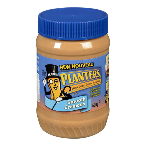 Planters - Peanut Butter Smooth - 12 x 500g