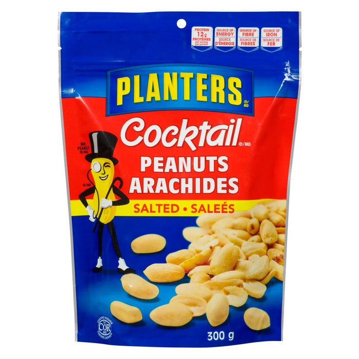 Planters - Peanut Cocktail Roasted Salted - 12 x 300g