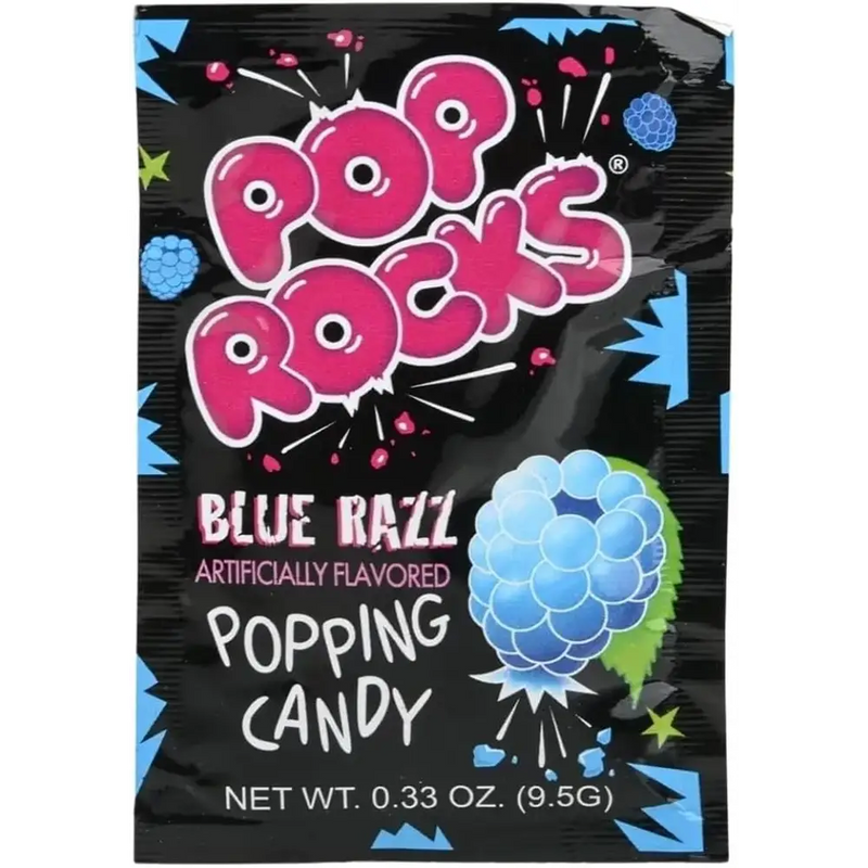 Pop Rocks Blue Raspberry Pop Rocks Blue Raspberry Popping Candy 24 x 9.5g, Wholesale Candy ...
