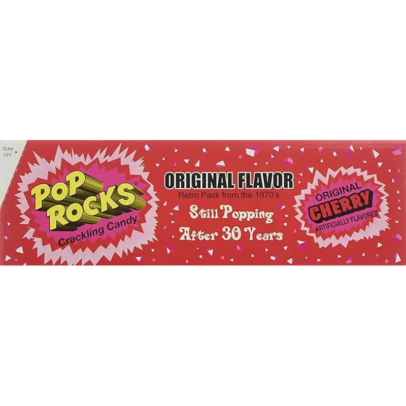 Pop Rocks - Original Cherry Popping Candy - 24 x 9.5g