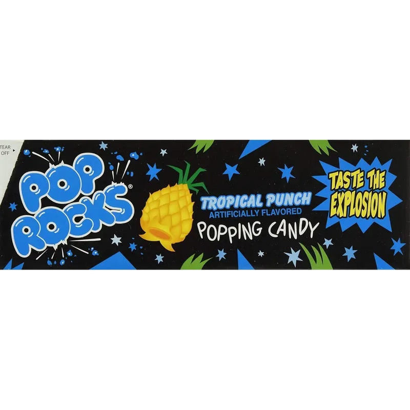 Pop Rocks - Tropical Punch Popping Candy - 24 x 9.5g