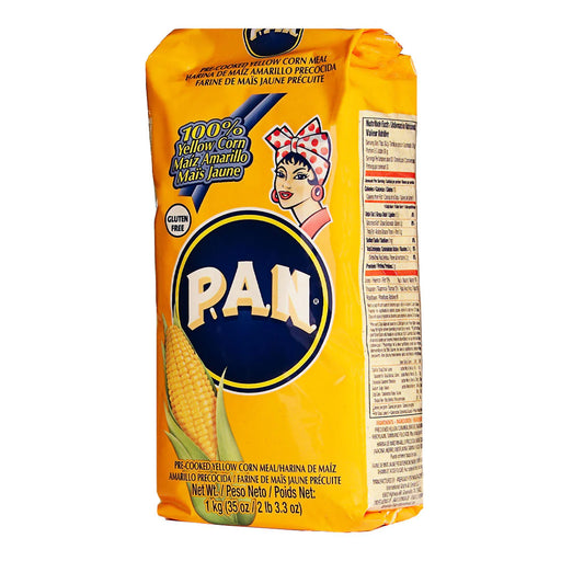 Pre-Cooked Yellow Corn Meal - 10 x 1 Kg