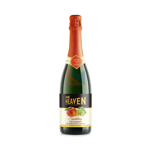 Pure Heaven - Peach & White Grape Sparkling Celebration Drink-12x750 ml