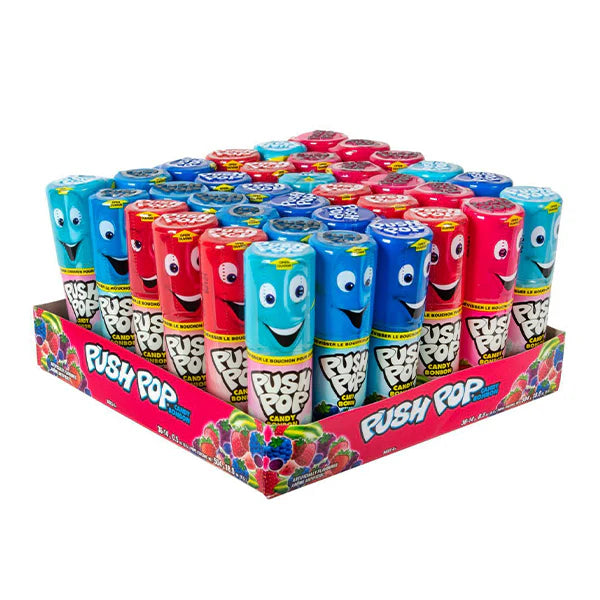 Push Pop - Fruit Flavored Pops - 36 x 14g