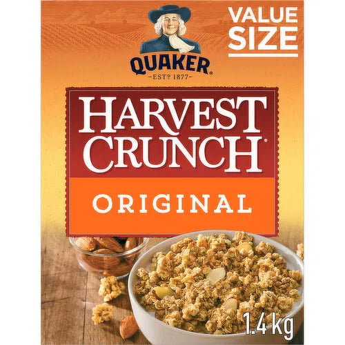 Quaker - Harvest Crunch Original - 1.4 Kg