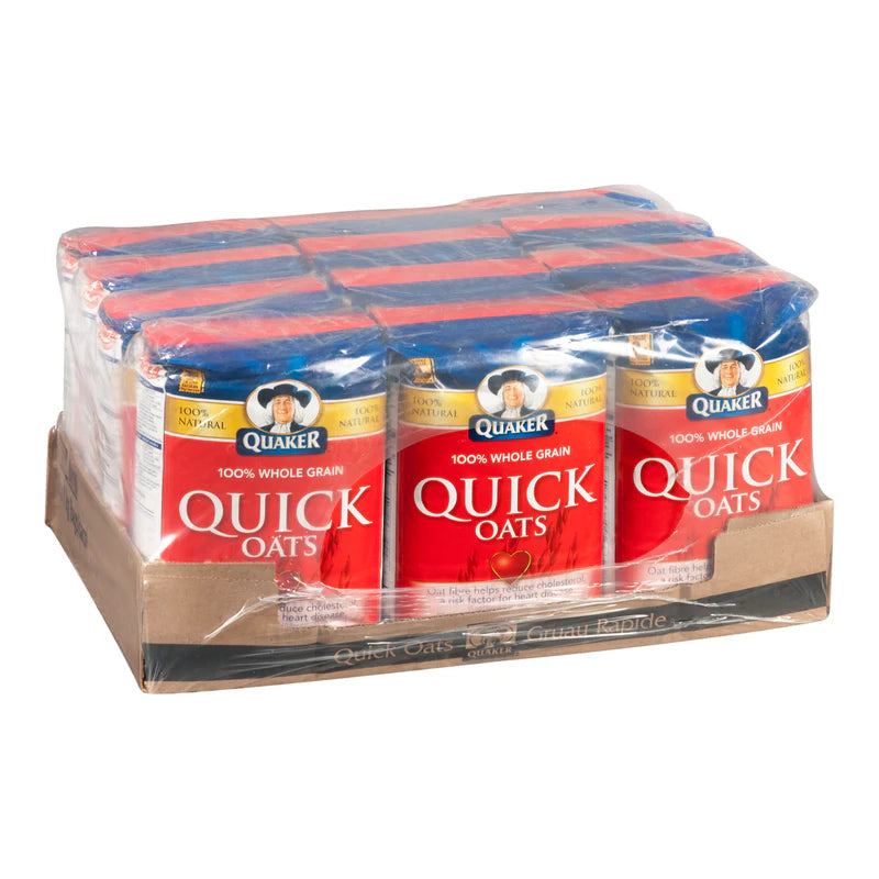 Quaker - Quick Oats - 12 x 1 Kg
