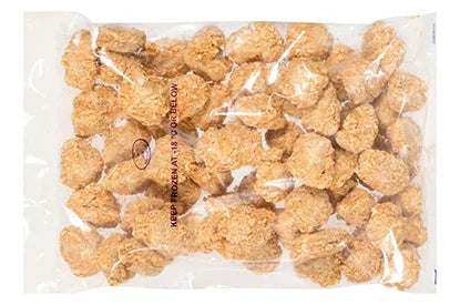 REUVEN - Fully Cooked Boneless Breaded Chicken Chunks - 2 x 2 Kg