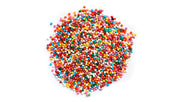 Bulk Rainbow Nonpareils Sprinkles Birthday Cake Topping - 10 Kg