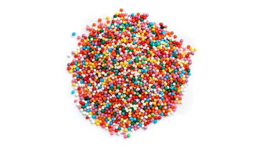 Bulk Rainbow Nonpareils Sprinkles Birthday Cake Topping - 10 Kg