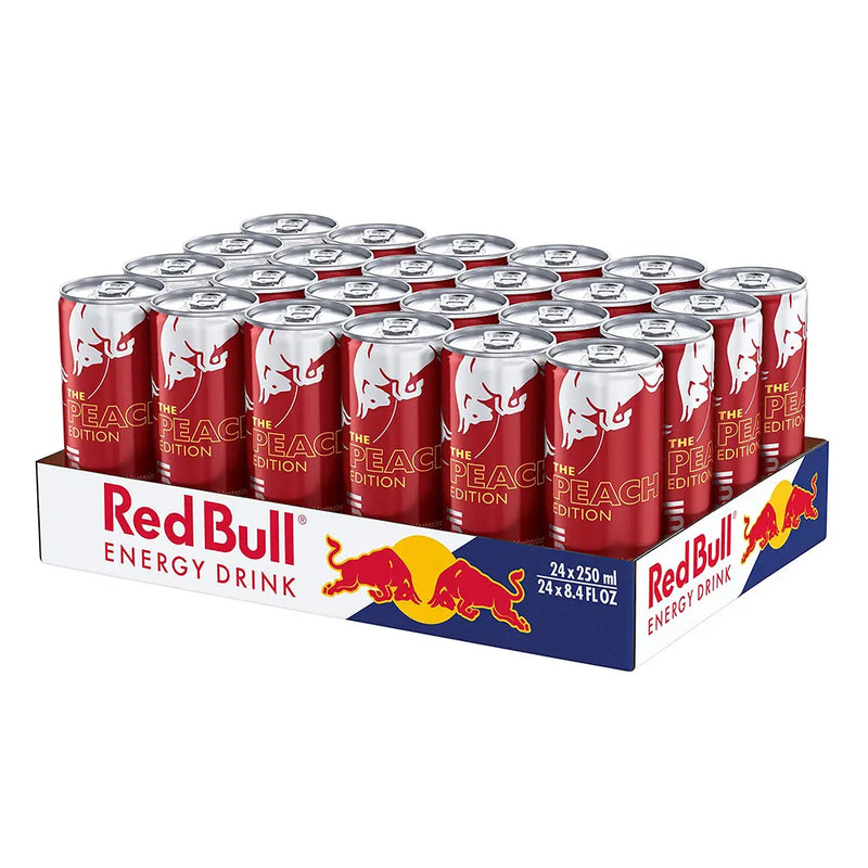 Red Bull - Peach Edition Energy Drink - 24 x 250 ml