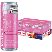 Red Bull The Pink Edition Wide Berries Energy Drink - 24 x 250 ml
