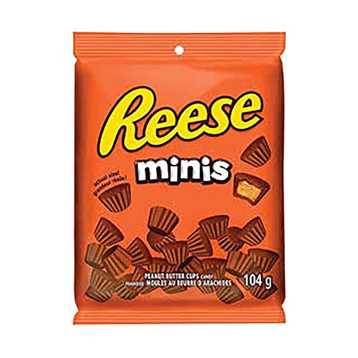 Reese - Mini Peanut Butter Cups Candy - 6 x 104g
