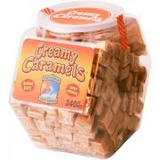 Regal - Creamy Caramel Candy 6.7g Each, 240 Count - 1.6 Kg