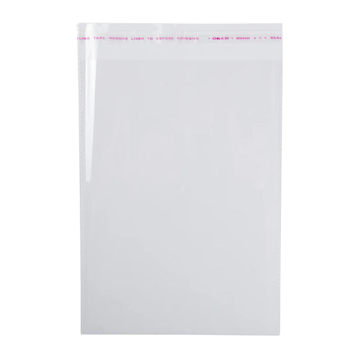 Hypax - Resalable Poly Bags With Strip 8" x 11" - 250 / Case
