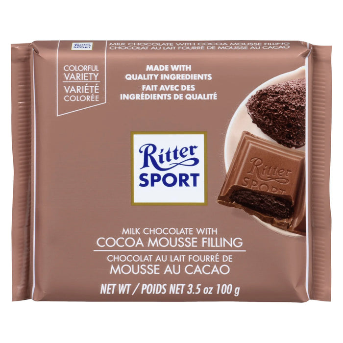 Ritter Sport - Cocoa Mousse Chocolate - 11 x 100g