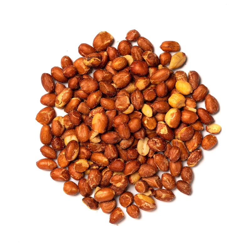 Roasted Red Skin Salted Peanuts - 25 Lbs