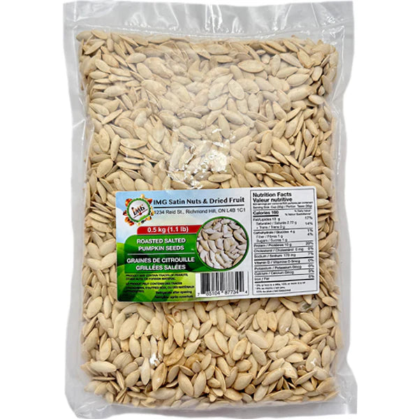 Roasted Salted Pumpkin Seeds - 500 g