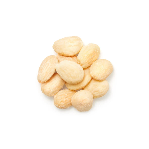 Roasted Sea Salt Blanched Marcona Almonds Bulk - 25 Lbs