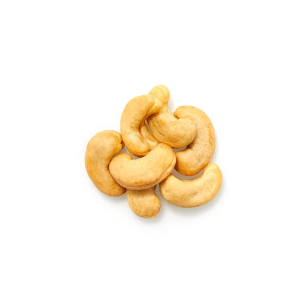 Roasted Unsalted Jumbo Cashews Bulk - 25 Lbs