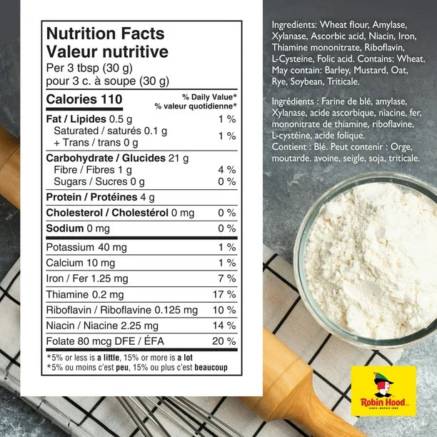 Robin Hood - Homestyle White Flour - 2.5 Kg