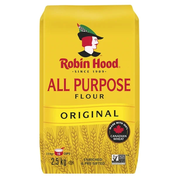 Robin Hood - Original All Purpose Flour - 10 x 2.5 Kg