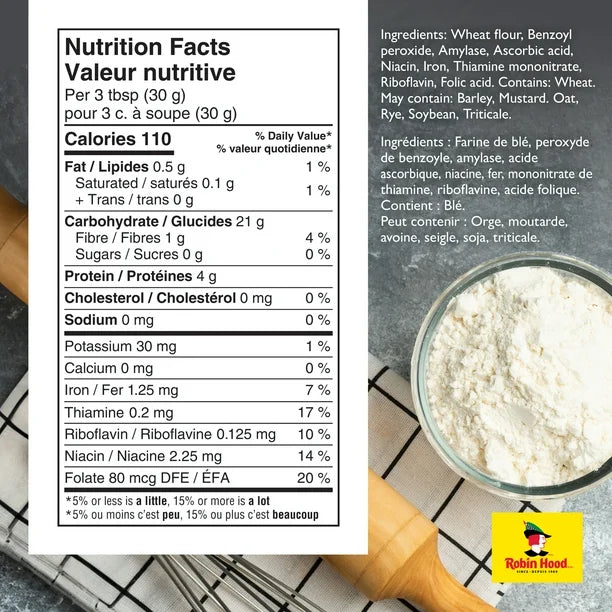 Robin Hood - Original All Purpose Flour - 10 x 2.5 Kg