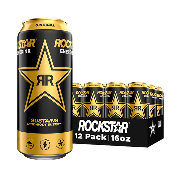 Rockstar - Original Energy Drink - 12 x 473 ml